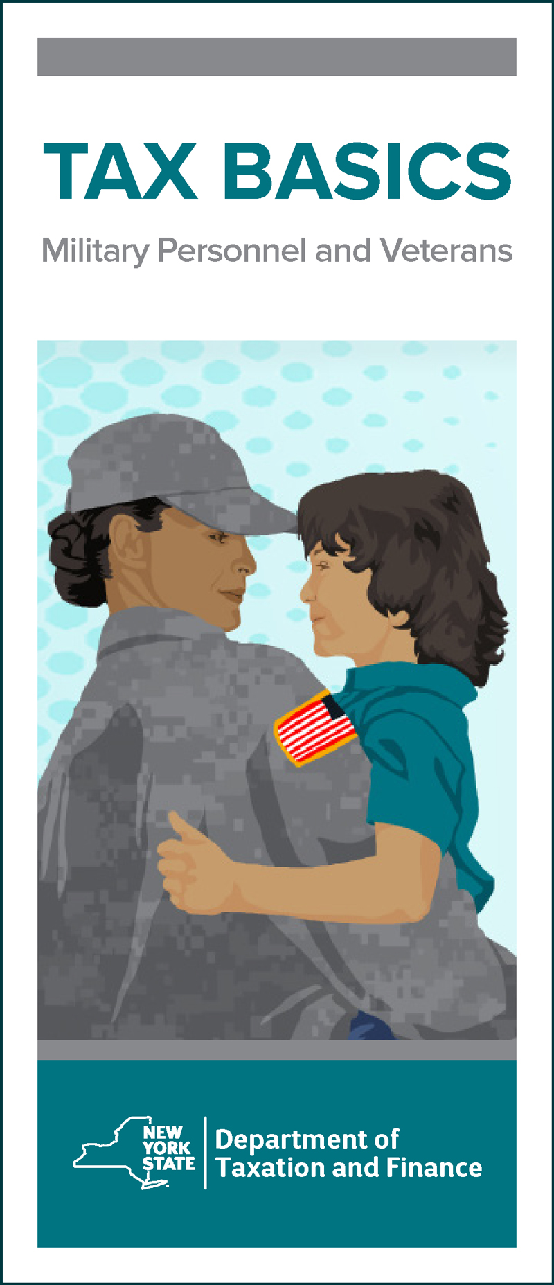 Military woman and little girl hugging